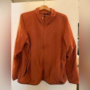 Burnt orange fleece from REI 2XL